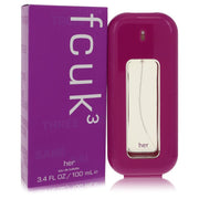 Fcuk 3 Eau De Toilette Spray By French Connection - Zachava.com