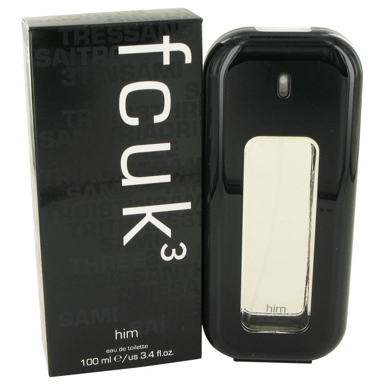 Fcuk 3 Eau De Toilette Spray By French Connection, Cologne for Men, available at zachava.com