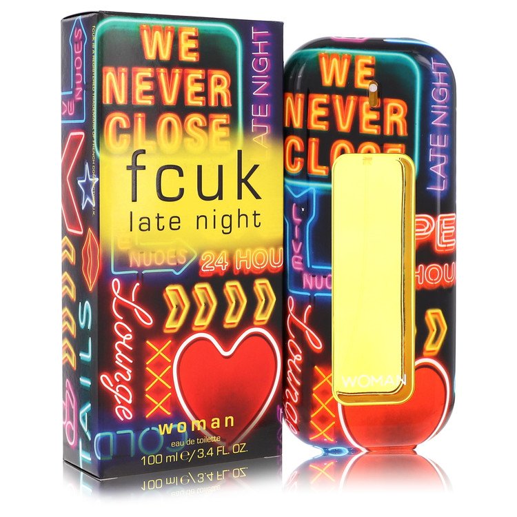 Fcuk Late Night Eau De Toilette Spray By French Connection - Zachava.com