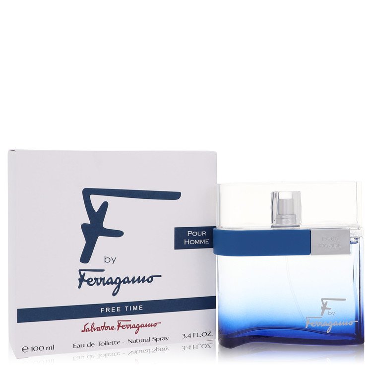 F Free Time Eau De Toilette Spray By Salvatore Ferragamo, Cologne for Men, available at zachava.com