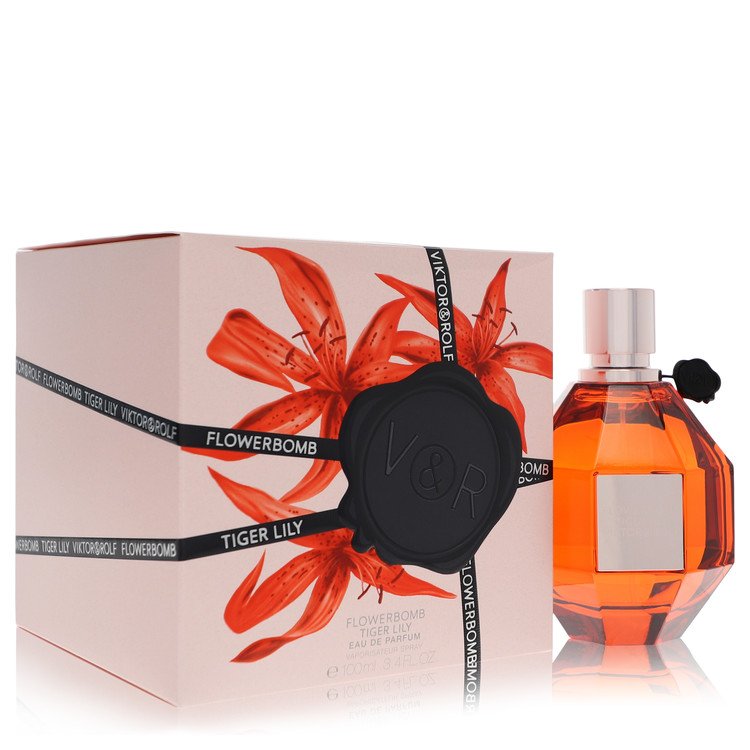 Flowerbomb Tiger Lily Eau De Parfum Spray By Viktor & Rolf - Zachava.com