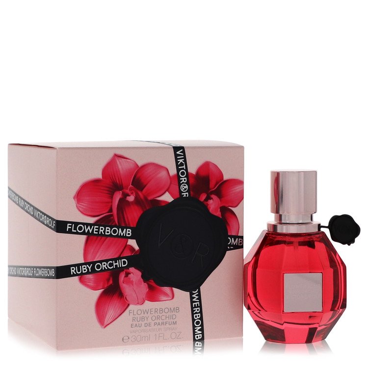Flowerbomb Ruby Orchid Eau De Parfum Spray By Viktor & Rolf - Zachava.com