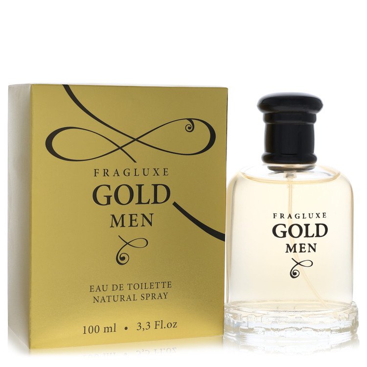 Fragluxe Gold Eau De Toilette Spray By Fragluxe, Cologne for Men, available at zachava.com