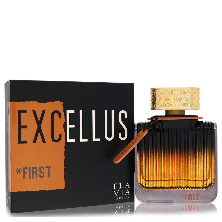 Flavia Excellus First by Flavia Eau De Parfum Spray 3.4 oz for Men