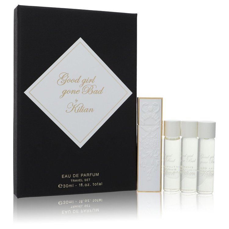 Good Girl Gone Bad 4 x 0.25 oz Travel Spray includes 1 White Travel Spray with 4 Refills By Kilian - Zachava.com