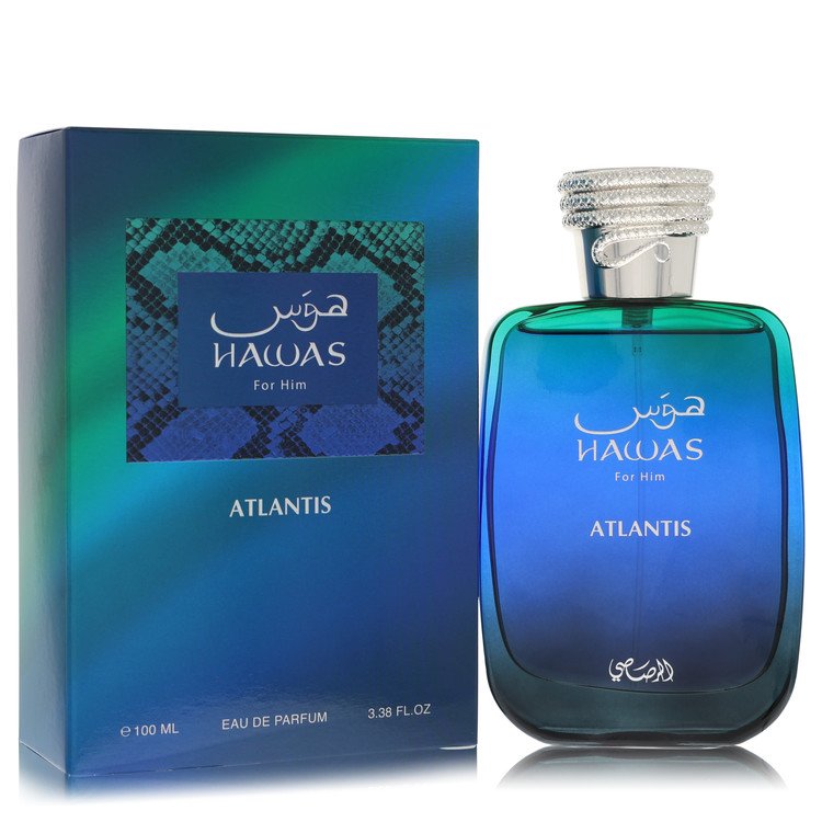 Hawas Atlantis Eau De Parfum Spray By Rasasi, Cologne for Men, available at Zachava.com.