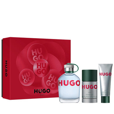 Hugo Boss Green 3 Pcs Set: 4.2 Eau De Toilette Spray + 2.4 Deodorant Stick + 1.6 Shower Gel Secondary image