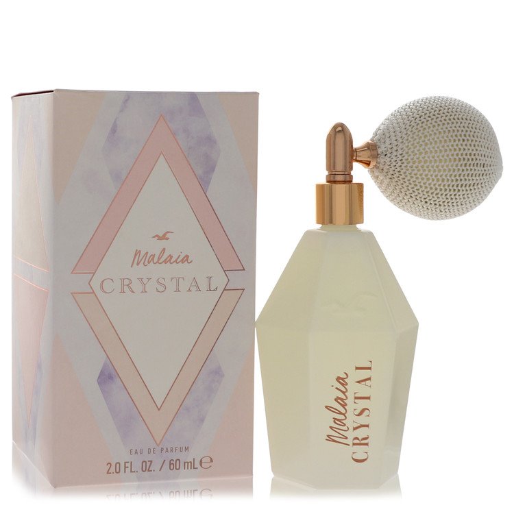 Hollister Malaia Crystal Eau De Parfum Spray with Atomizer By Hollister - Zachava.com