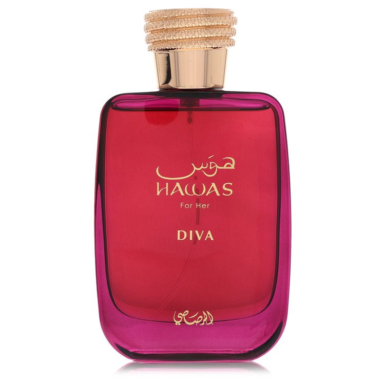 Hawas Diva by Rasasi Eau De Parfum Spray (Unboxed) 3.38 oz for Women