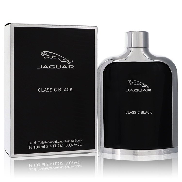 Jaguar Classic Black Eau De Toilette Spray By Jaguar, Cologne for Men, available at Zachava.com.