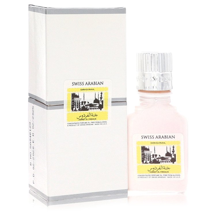 Jannet El Firdaus Concentrated Perfume Oil Free From Alcohol (Unisex White Attar) By Swiss Arabian, Cologne for Men, available at zachava.com