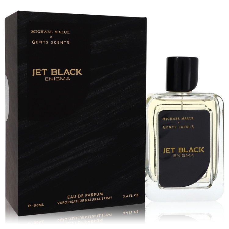 Jet Black Enigma Eau De Parfum Spray By Michael Malul, Cologne for Men, available at zachava.com
