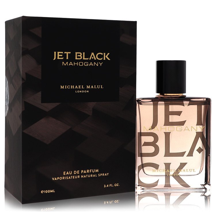 Jet Black Mahogany Eau De Parfum Spray By Michael Malul, Cologne for Men, available at zachava.com