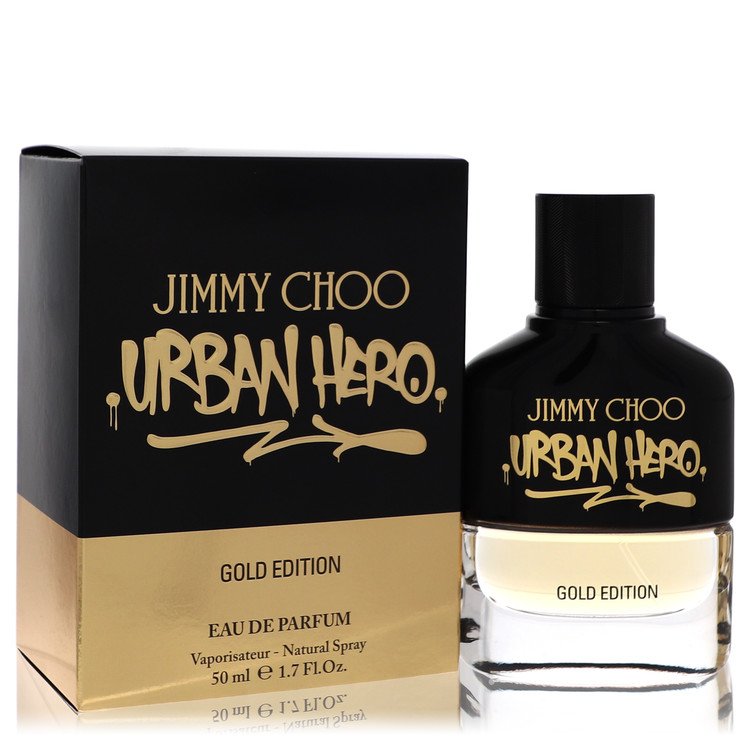 Jimmy Choo Urban Hero Gold Edition Eau De Parfum Spray By Jimmy Choo, Cologne for Men, available at zachava.com