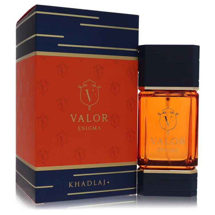 Khadlaj Valor Enigma Eau De Parfum Spray By Khadlaj - Zachava.com