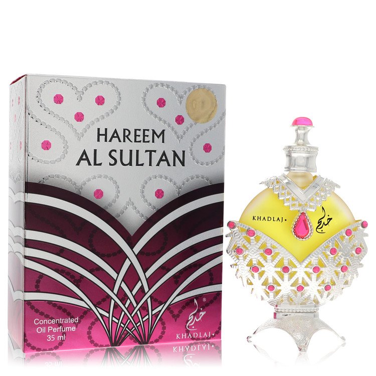 Khadlaj Hareem Al Sultan Silver Concentrated Perfume Oil (Unisex) By Khadlaj - Zachava.com