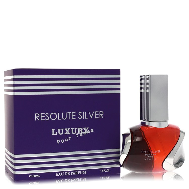 Khalis Resolute Silver Luxury Collection Eau De Parfum Spray By Khalis, Perfume for Women, available at zachava.com