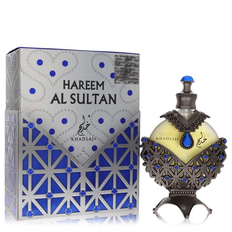 Khadlaj Hareem Al Sultan Blue Concentrated Perfume OIl (Unisex) By Khadlaj - Zachava.com