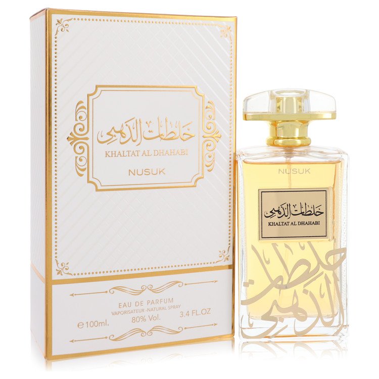 Khaltat Al Dhahabi Eau De Parfum Spray (Unisex) By Nusuk, Cologne for Men, available at zachava.com