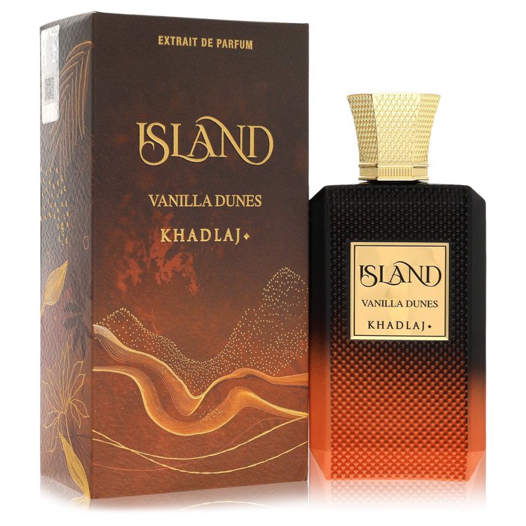 Khadlaj Island Vanilla Dunes by Khadlaj Extrait De Parfum Spray (Unisex) 3.4 oz for Women