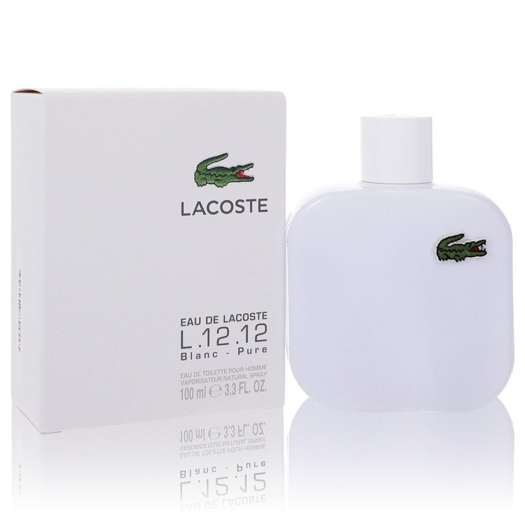 Lacoste Eau De Lacoste L.12.12 Blanc Eau De Toilette Spray By Lacoste - Zachava.com