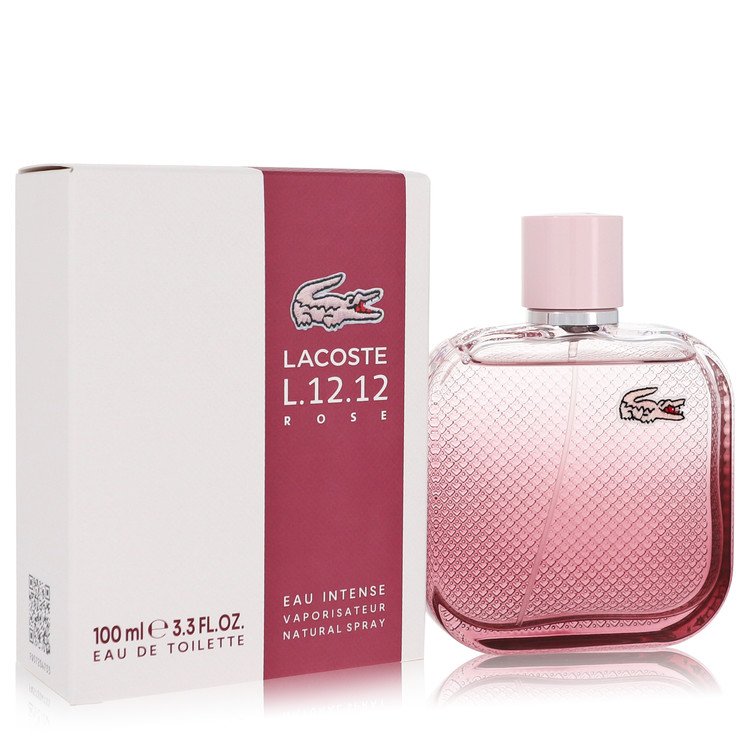 Lacoste Eau De Lacoste L.12.12 Rose Eau Intense Eau De Toilette Spray By Lacoste, Perfume for Women, available at zachava.com