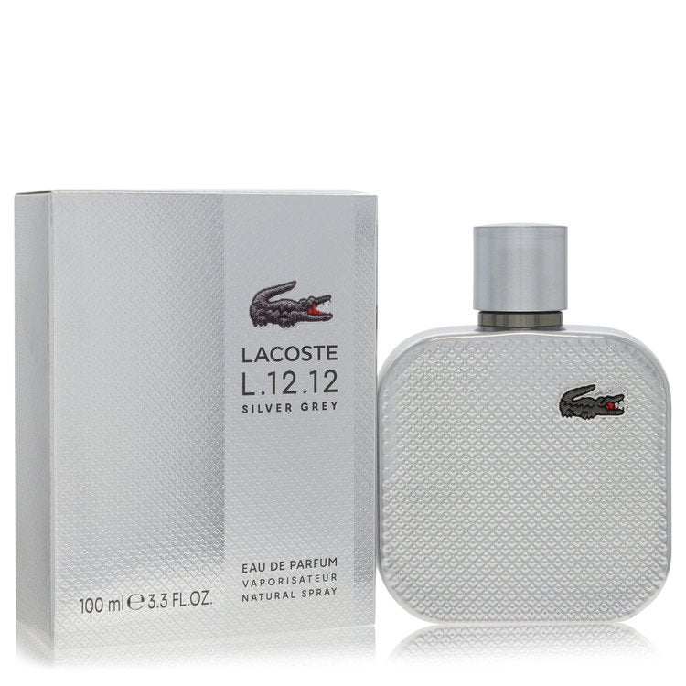 Lacoste Eau De Lacoste L.12.12 Silver Grey Eau De Parfum Spray By Lacoste, Cologne for Men, available at zachava.com