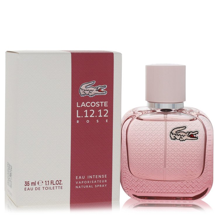 Lacoste Eau De Lacoste L.12.12 Rose Eau Intense Eau De Toilette Spray By Lacoste, Perfume for Women, available at Zachava.com.