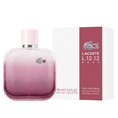 LACOSTE L.12.12 ROSE EAU INTENSE 3.3 EAU DE TOILETTE SPRAY FOR WOMEN Secondary image