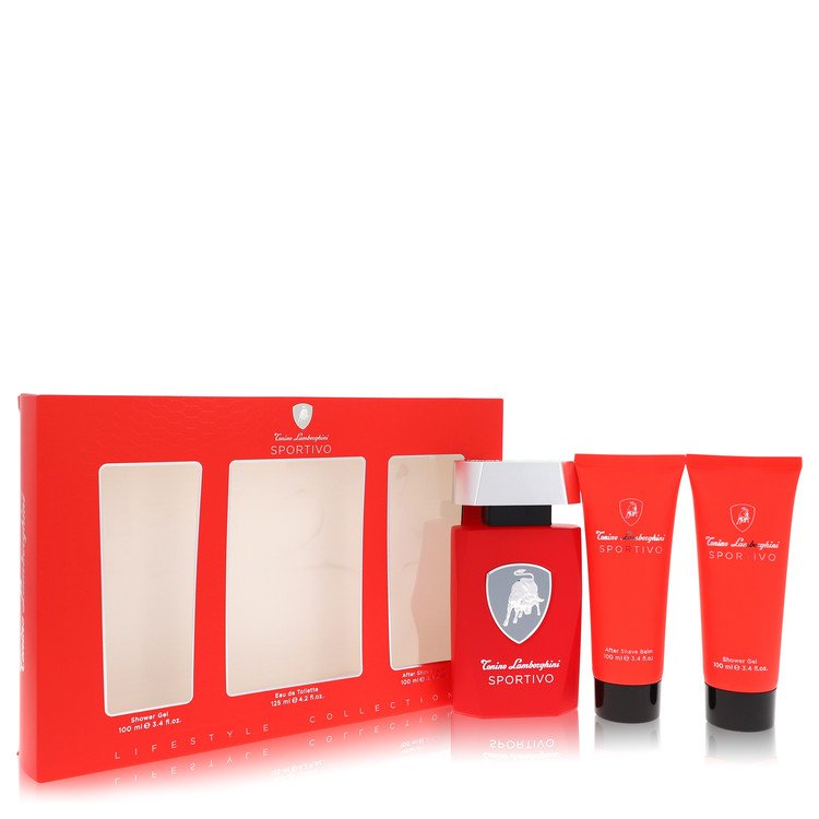 Lamborghini Sportivo Gift Set By Tonino Lamborghini, Cologne for Men, available at zachava.com