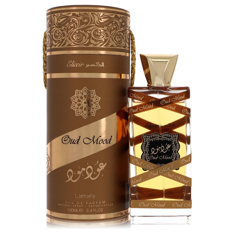 Lattafa Oud Mood Elixir Eau De Parfum Spray (Unisex) By Lattafa, Cologne for Men, available at zachava.com
