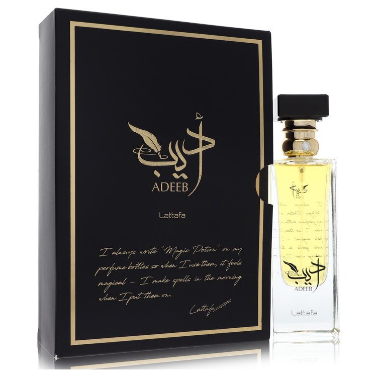 Lattafa Adeeb Eau De Parfum Spray (Unisex) By Lattafa, Perfume for Women, available at zachava.com