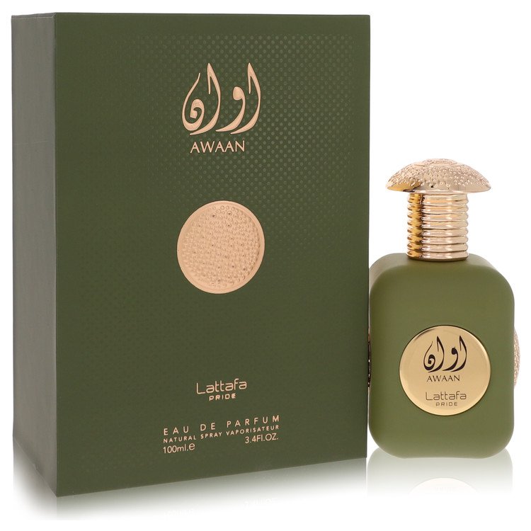 Lattafa Pride Awaan Eau De Parfum Spray (Unisex) By Lattafa, Cologne for Men, available at Zachava.com.
