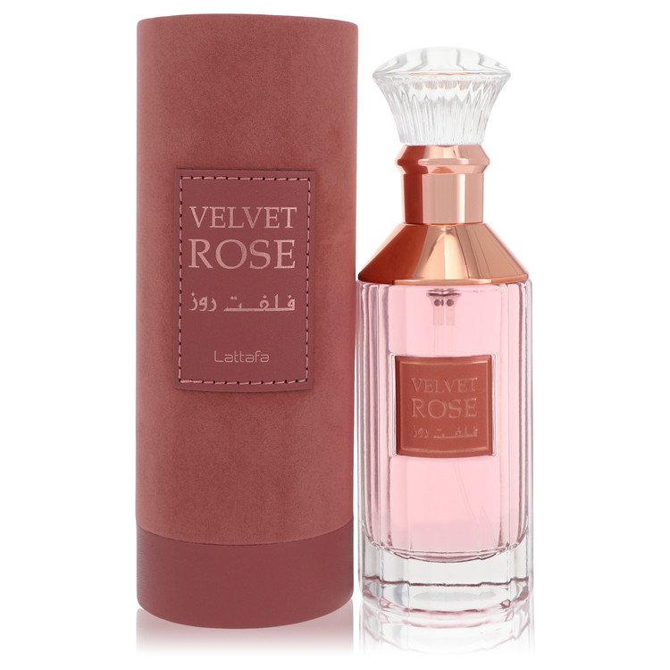 Lattafa - Lattafa Velvet Rose Perfume By Lattafa Eau De Parfum Spray (Unisex). SKU: 561366