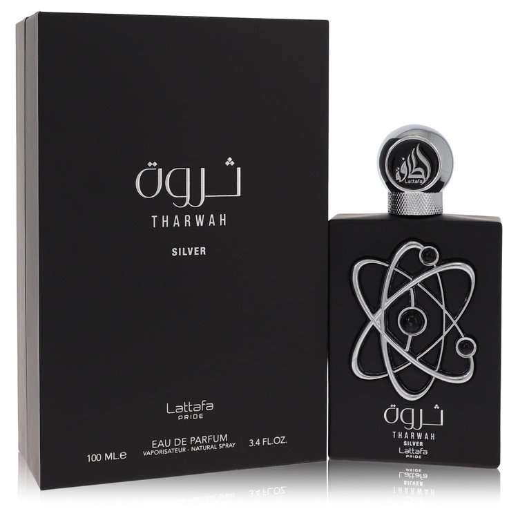 Lattafa Pride Tharwah Silver Eau De Parfum Spray By Lattafa - Zachava.com