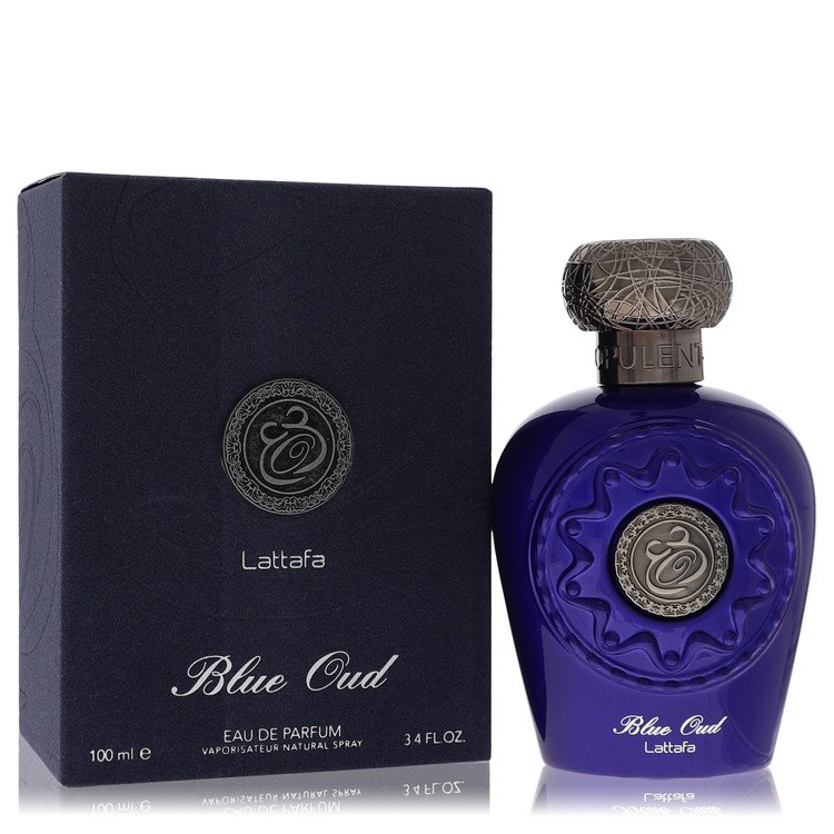 Lattafa Blue Oud Eau De Parfum Spray (Unisex) By Lattafa, Cologne for Men, available at zachava.com
