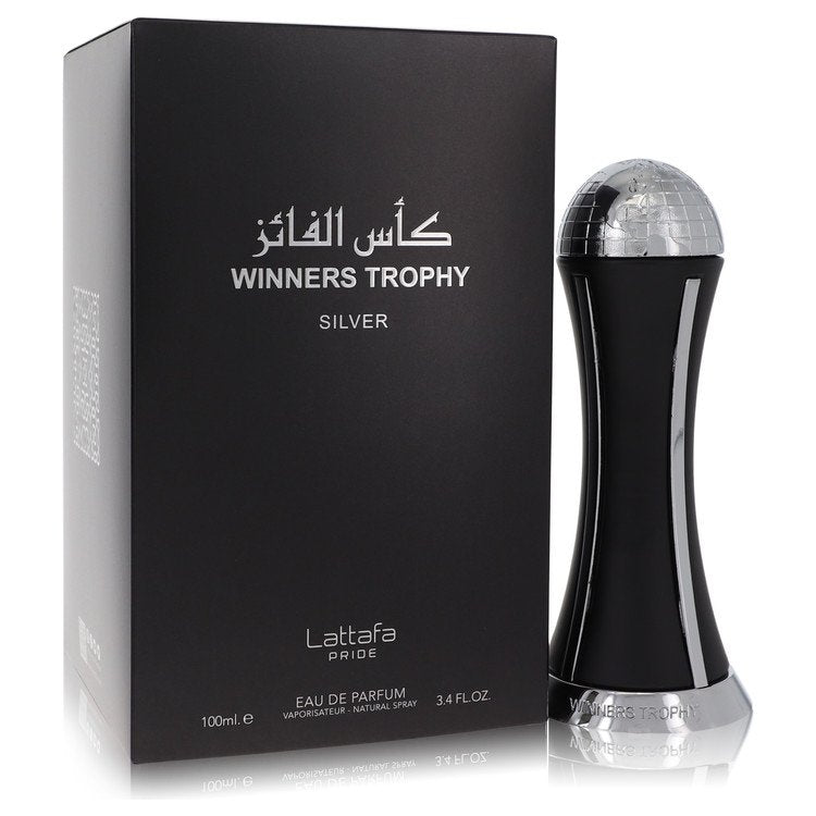 Lattafa Pride Winners Trophy Silver Eau De Parfum Spray By Lattafa, Cologne for Men, available at zachava.com