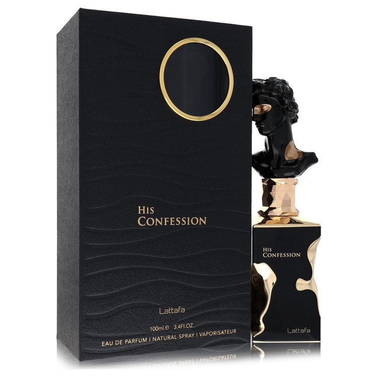 Lattafa His Confession Eau De Parfum Spray By Lattafa, Cologne for Men, available at zachava.com