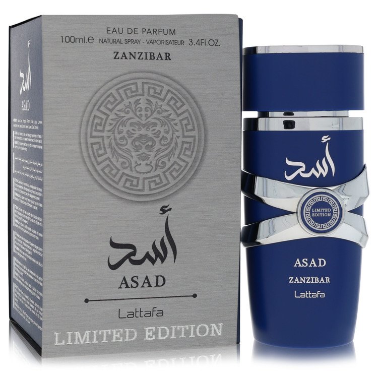 Lattafa Asad Zanzibar Eau De Parfum Spray (Limited Edition) By Lattafa, Cologne for Men, available at zachava.com
