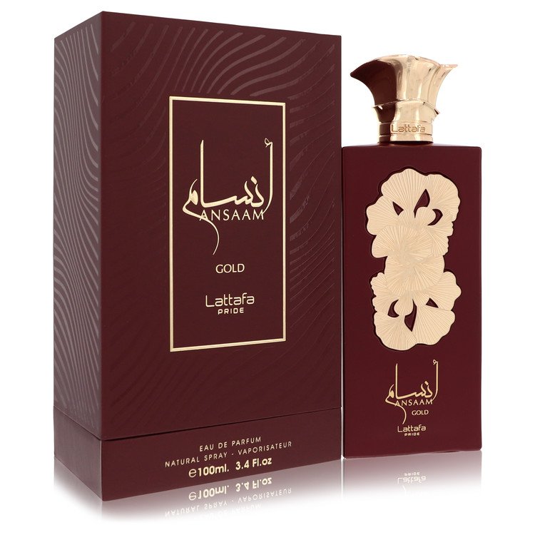 Lattafa Pride Ansaam Gold Eau De Parfum Spray (Unisex) By Lattafa, Perfume for Women, available at Zachava.com.