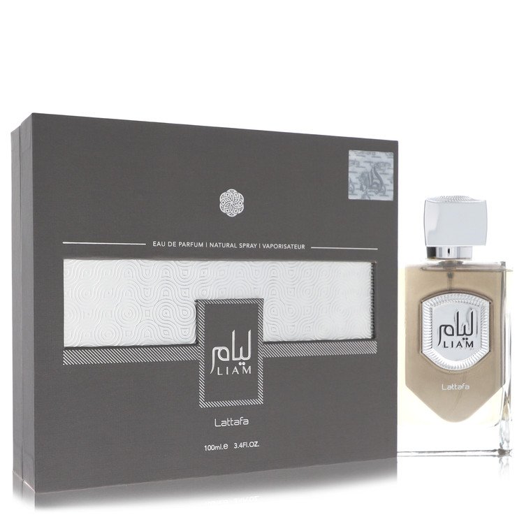 Lattafa Liam Grey Eau De Parfum Spray (Unisex) By Lattafa, Cologne for Men, available at Zachava.com.