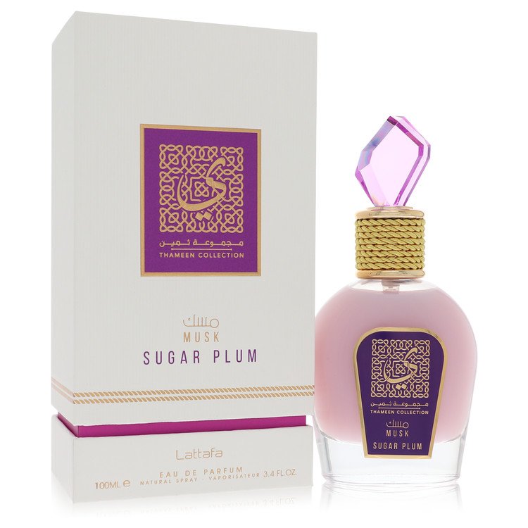 Lattafa Musk Sugar Plum Eau De Parfum Spray (Unisex) By Lattafa, Perfume for Women, available at zachava.com