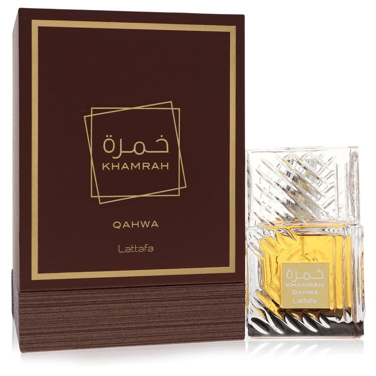 Lattafa Khamrah Qahwa Eau De Parfum Spray (Unisex) By Lattafa, Cologne for Men, available at zachava.com