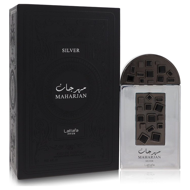 Lattafa Pride Maharjan Silver Eau De Parfum Spray (Unisex) By Lattafa, Cologne for Men, available at zachava.com