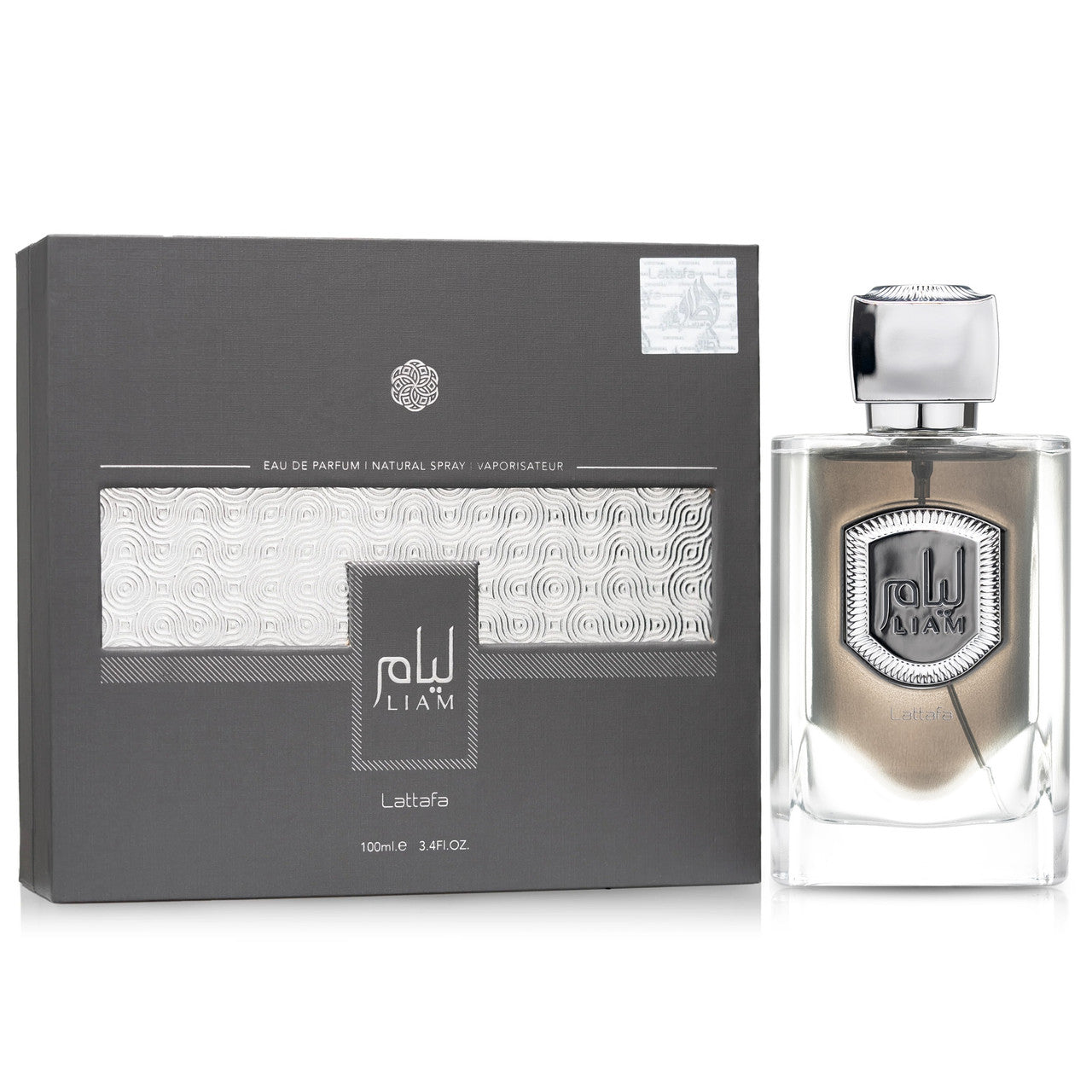 LATTAFA LIAM GREY 3.4 EAU DE PARFUM SPRAY
 Main image