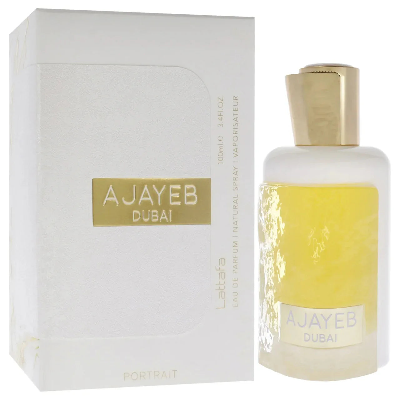Lattafa Ajayeb Dubai Portrait 3.4 Eau De Parfum Spray - Zachava Main image