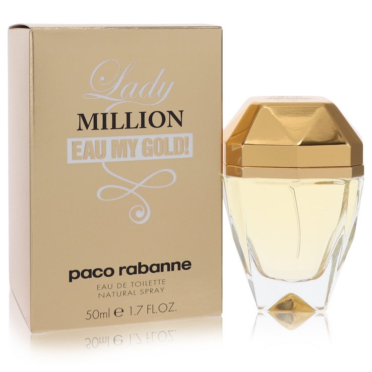 Lady Million Eau My Gold Eau De Toilette Spray By Paco Rabanne - Zachava.com