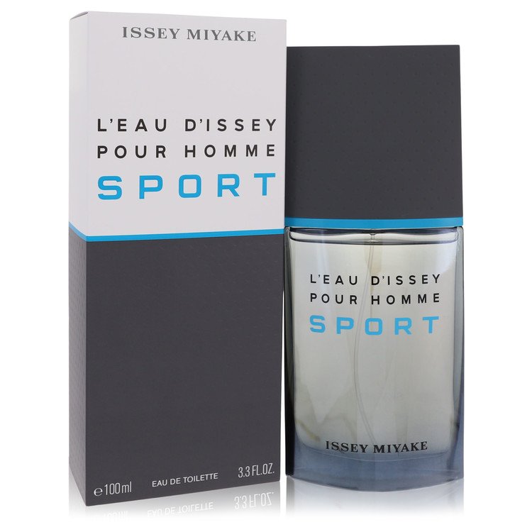 Leau DIssey Pour Homme Sport by Issey Miyake Eau De Toilette Spray 3.4 oz for Men