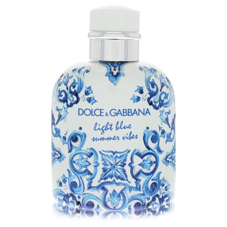 Light Blue Summer Vibes Eau De Toilette Spray (Tester) By Dolce & Gabbana, Cologne for Men, available at Zachava.com.