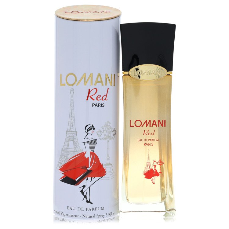 Lomani Red Eau De Parfum Spray By Lomani - Zachava.com